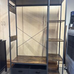 NEW Clothes Rack with Shelves