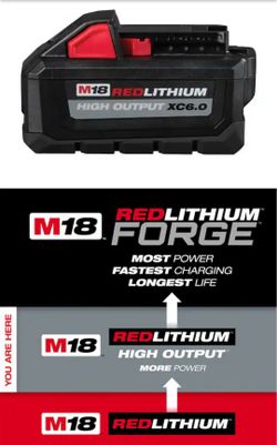 Milwaukee 6.0 m18 battery new