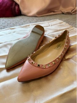 Valentino pink flats