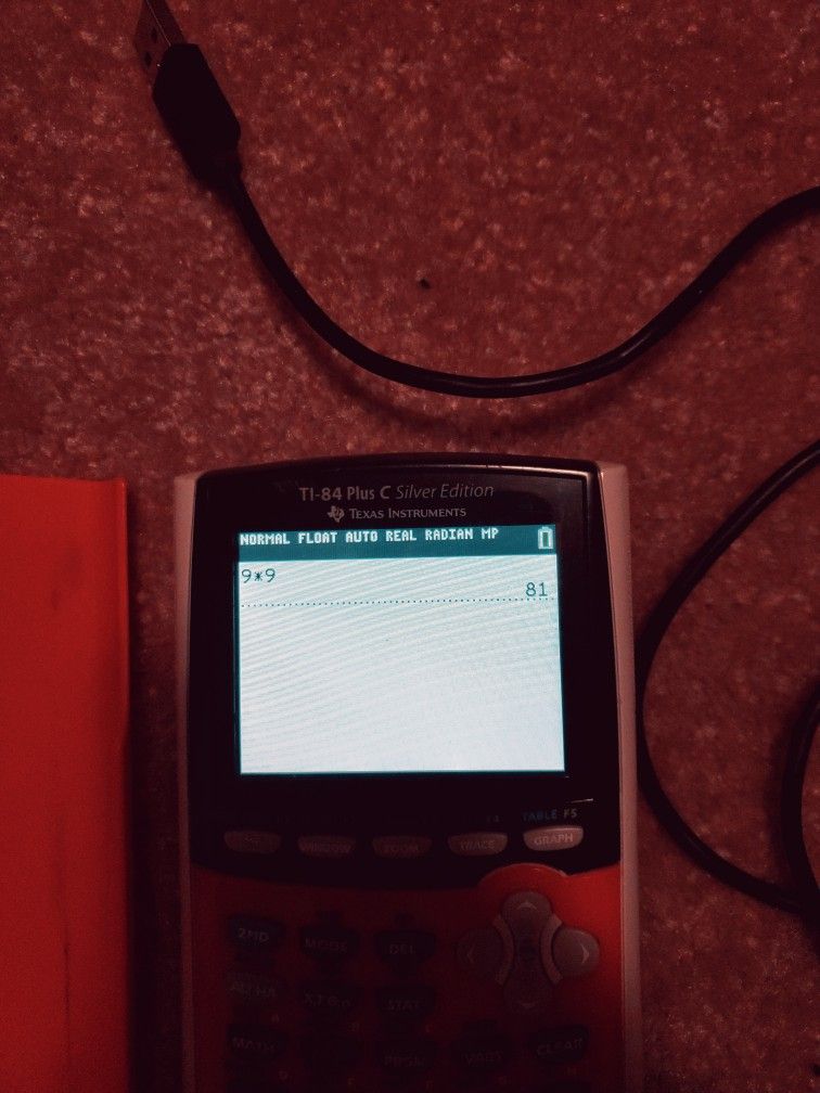 t.i. ti-84 plus C graphing calculator