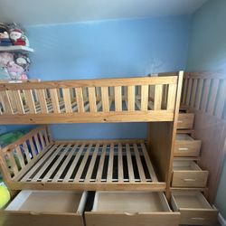 Twin Bunk Beds With Tons Of Storage 