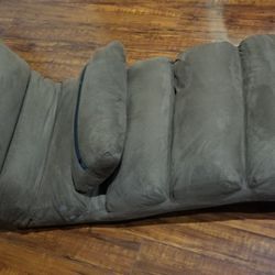 Folding Chair With Pillow, Color Brown. 