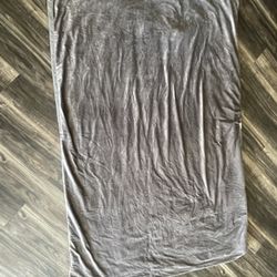 New! Gray Weighted Blanket 