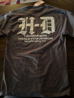 Harley-Davidson T-Shirt Size Small Grey