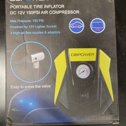 Portable Tire Inflator / Compressor