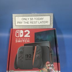 Nintendo Switch 2 Brand New - 5 Dollars Down No Credit Needed! 