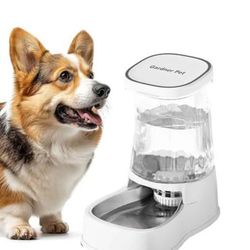 Automatic Dog Water Dispenser – 1 Gallon Stainless Steel - NEW