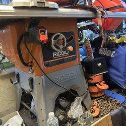 ridgid table saw 
