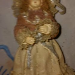 1800s Victorian  Porcelain  Beautiful Doll