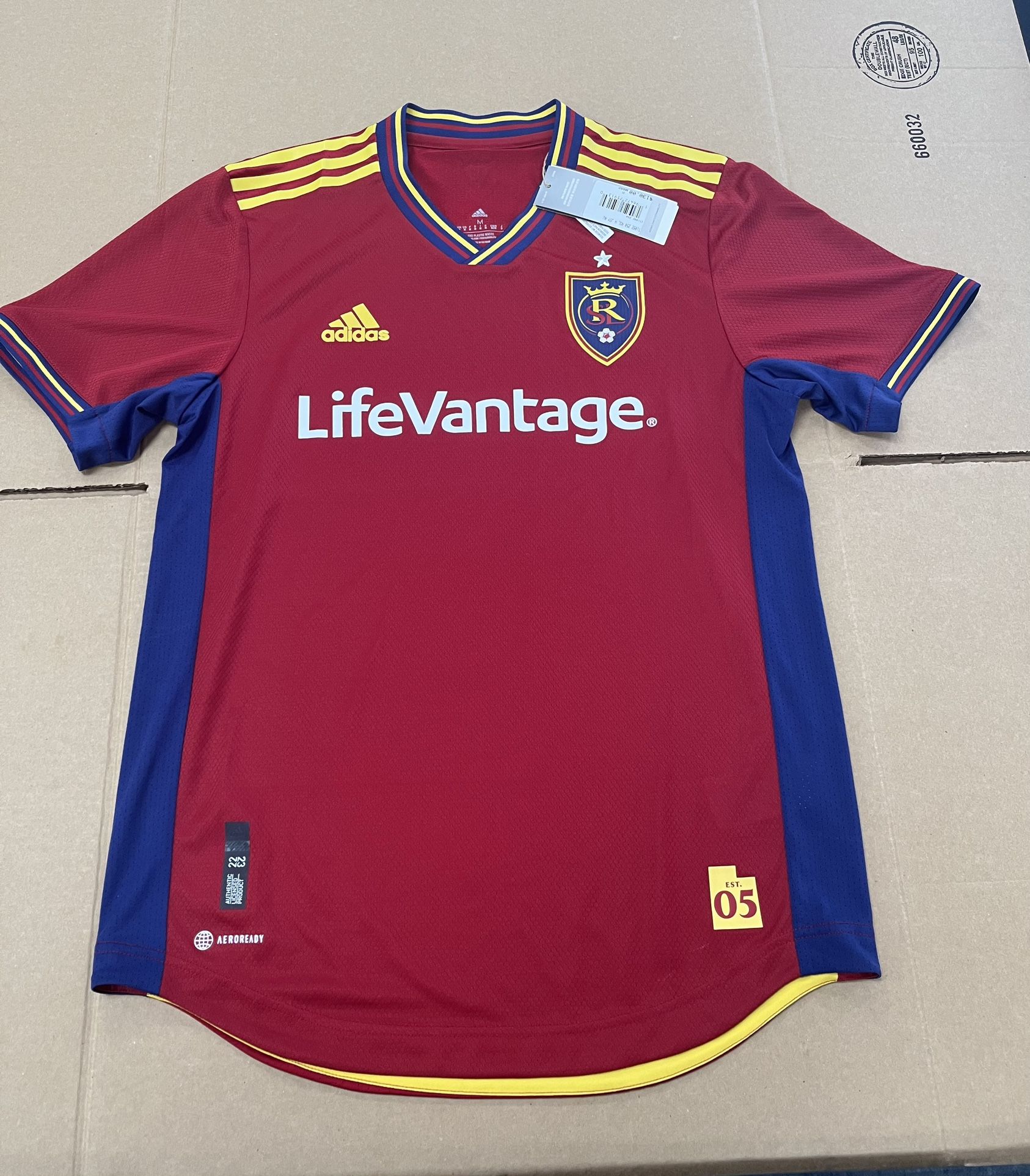 Adidas Real Salt Lake 2022/23 Authentic Home Jersey