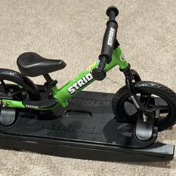 Strider 12” Sport Bike + Rocking Base