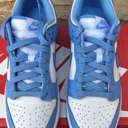 Blue And White Dunks 