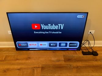 Samsung 60” 4K TV with Apple TV 4K (2nd Gen)