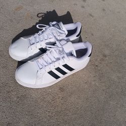 White And Black Adidas 