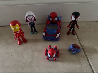 Spidey Headquarters and Friends