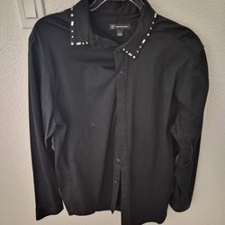Mens black shirt