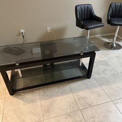 Glass Entertainment Stand 
