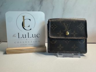Louis Vuitton Monogram Elise Compact Wallet Authentic!