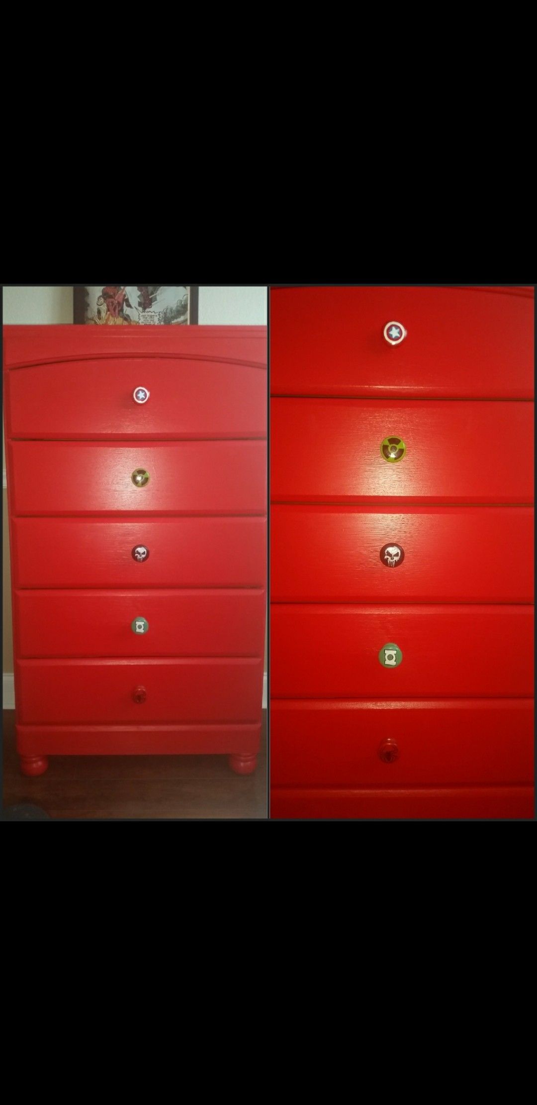 Dresser and nightstand