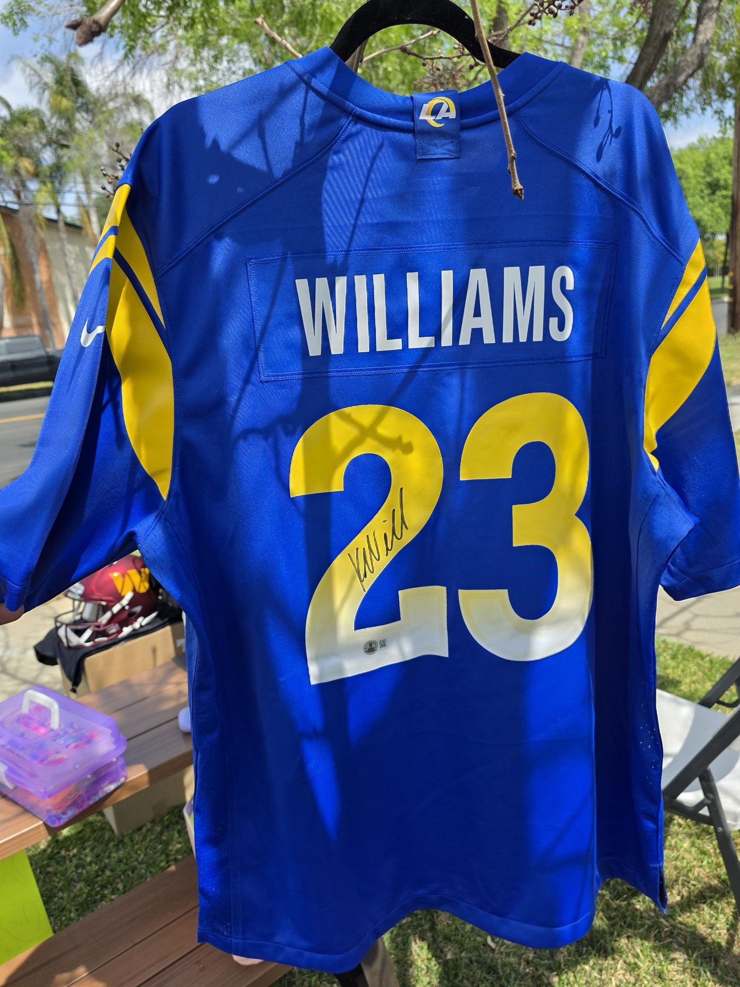 Rams Kyren Williams Autographed Jersey