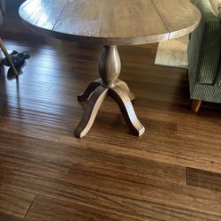 Jody Round Top Drop Leaf Table World Market