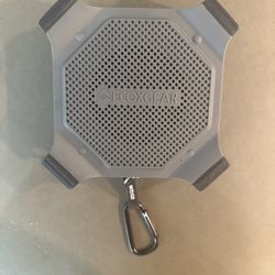 ECOXGEAR EcoEdge+ Waterproof Bluetooth LED Lit Speaker - Gray 