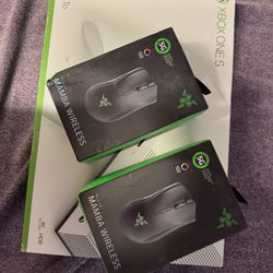 Xbox One S & Razor Mamba wireless 