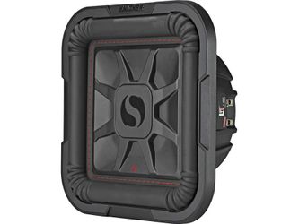 Kicker 46L7T104 L7T Series shallow-mount 10" dual 4-ohm voice coil component subwoofer