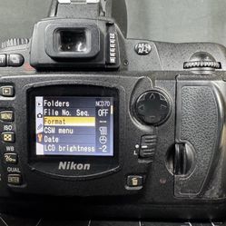 Nikon D60 DSLR Camera With Tokina
