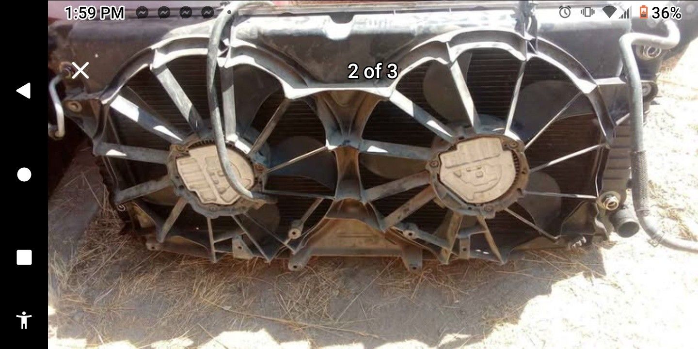 2014 Chevy Silverado Radiator Support And Fans