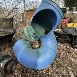 Spiral Slide Playground Set 