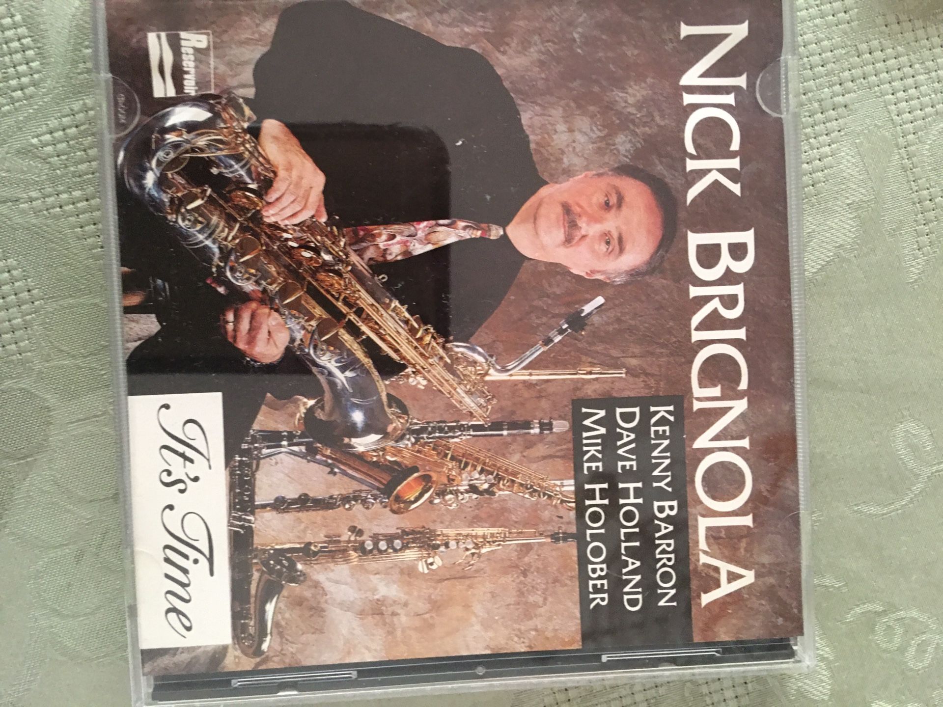 Nick Brignola CD. It’s Time