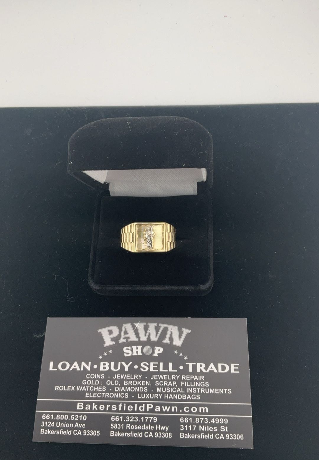 Men’s 14k Yellow Gold Ring Jewelry & Accessories