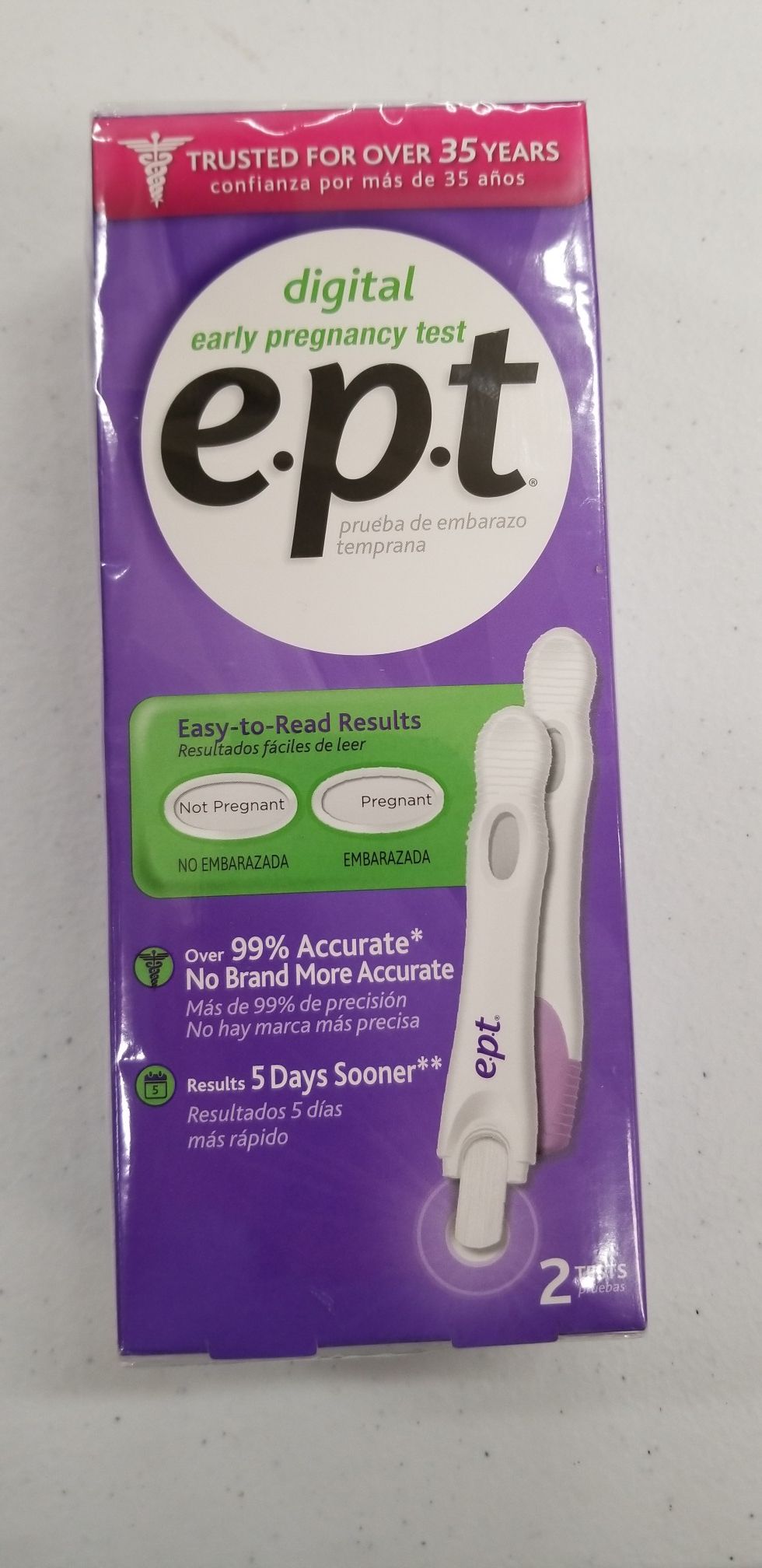EPT Test Kit. Our store is Test Strips and more at 4305 Enterprise drive suite a winston Salem NC