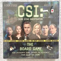 Crime Scene Investigation – The Board Game. New in package! 