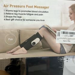 Air Pressure Foot Massager. Pair