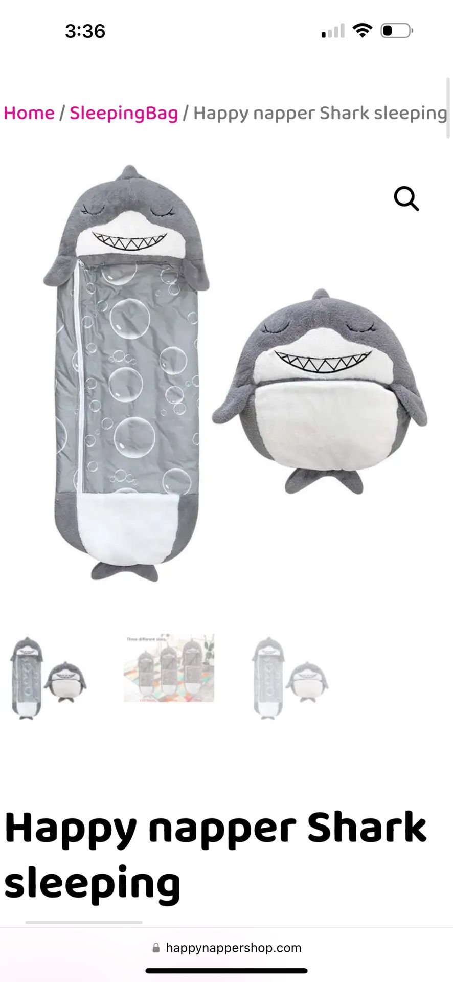 Shark Happy Napper