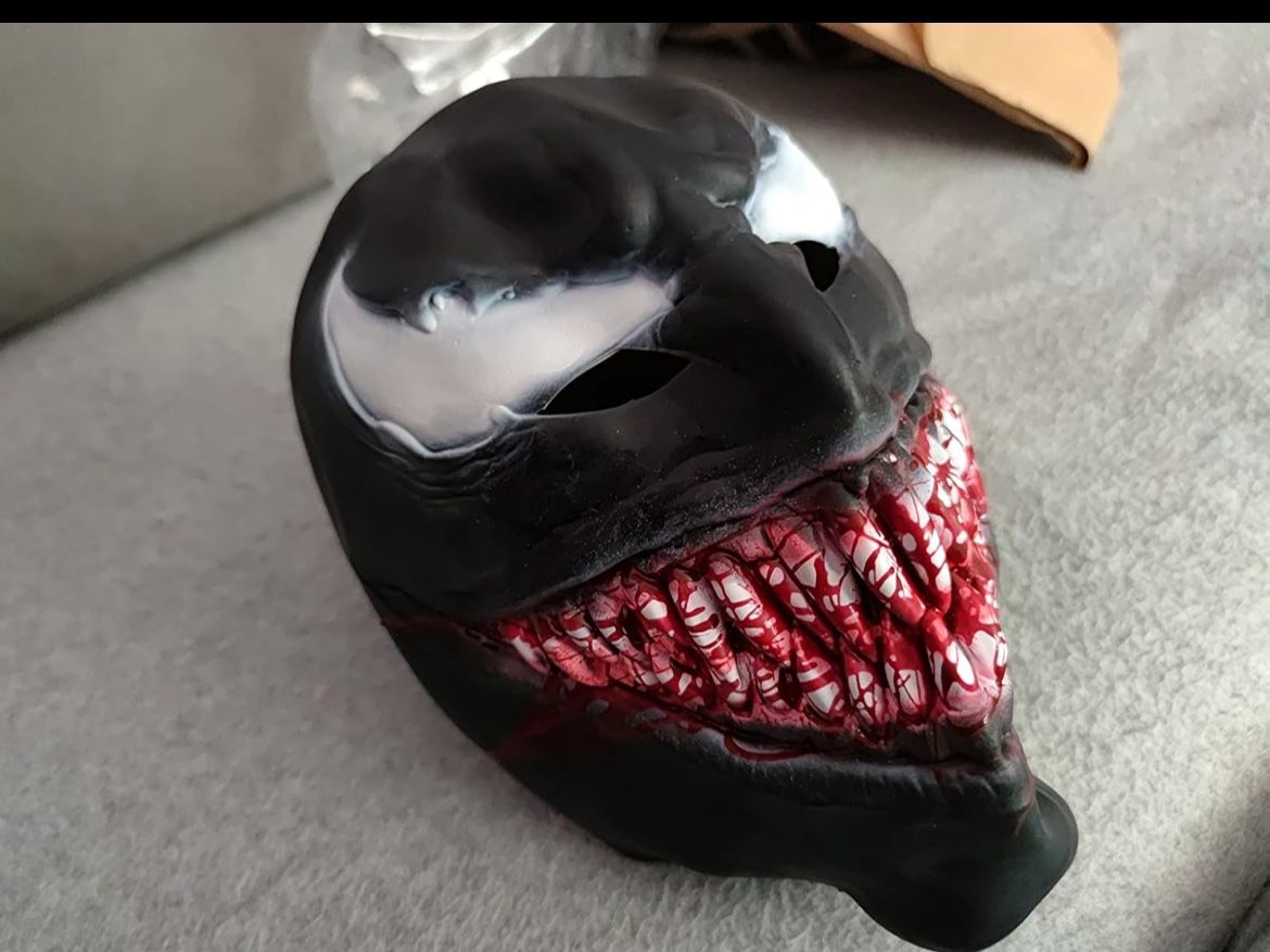 Venom Mask Halloween Latex Cosplay Costume