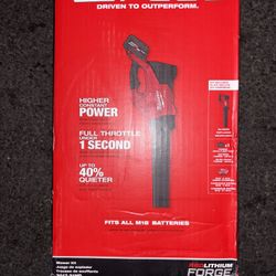 M18 FUEL 120 MPH 500 CFM 18V Brushless Cordless Battery Powered Leaf Blower Kit w/12.0 Ah FORGE Battery & Rapid Charger