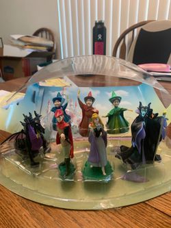Disney Sleeping Beauty figurines