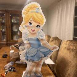 Cinderella Cardboard Stand With Fairy- Party