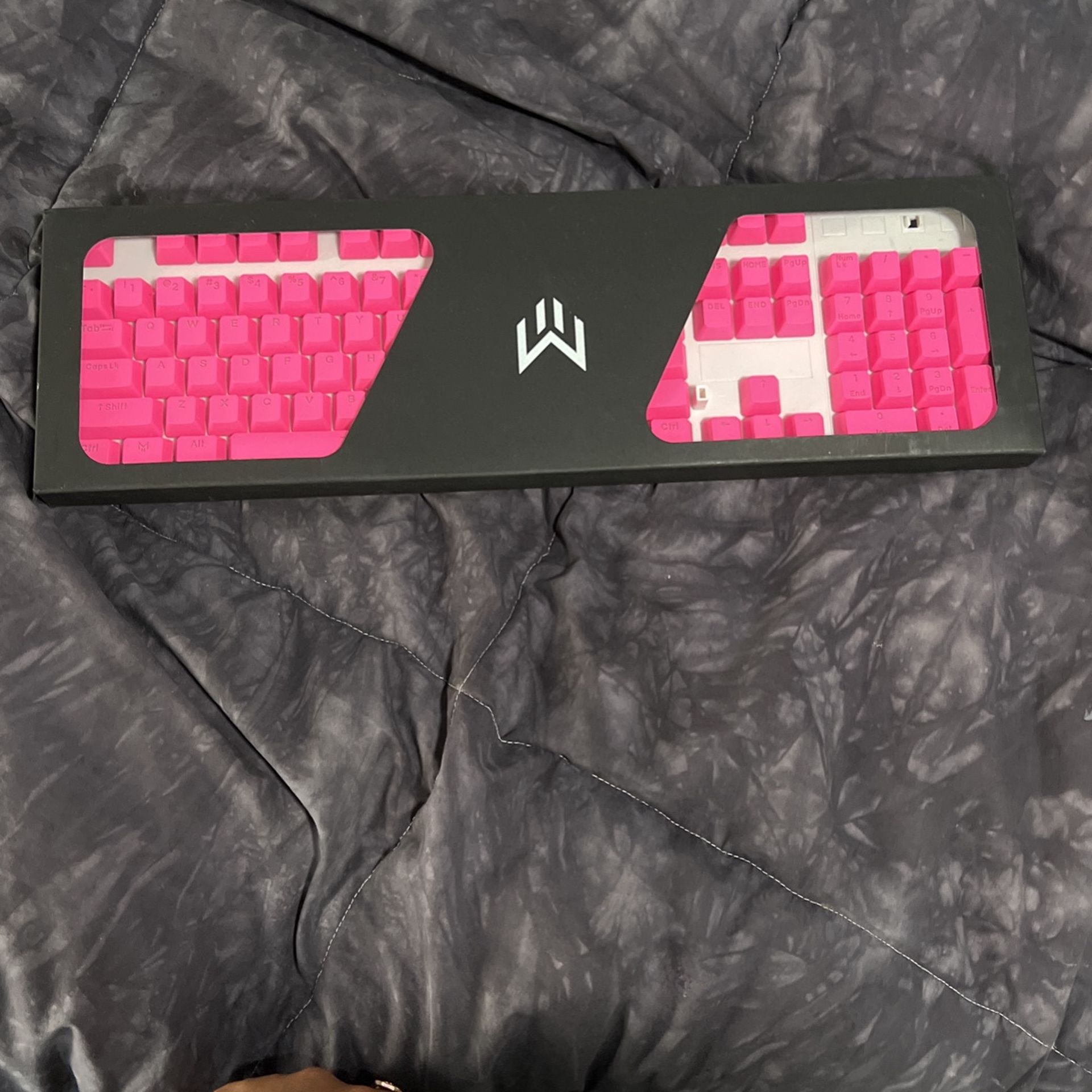Bubblegum Reverse Gaming Keyboard