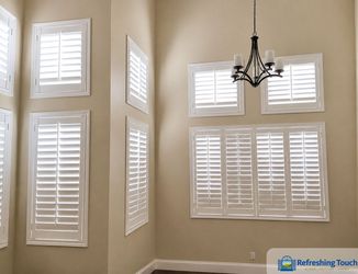 Persianas Plantation Madera y PVC Medidas e Instalación 909‑681‑7003