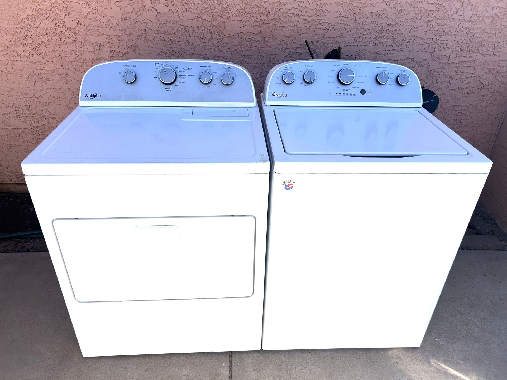 Washer And Dryer