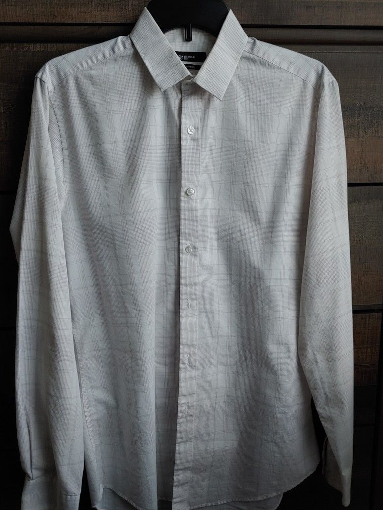 Bar III Slim Fit Stretch Men's Formal Dress Shirts