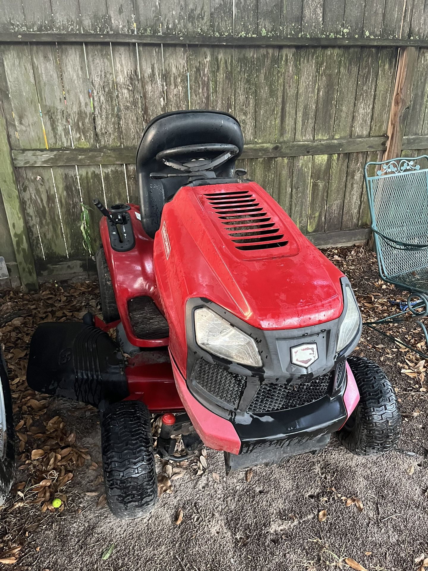 Craftsman T2400 Riding Mower For Parts Only