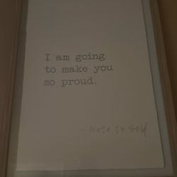 I Am Gonna Make You Proud Photo 