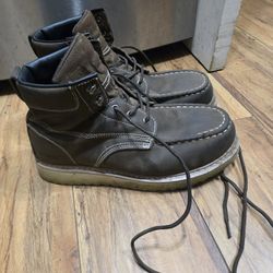 Steal Toe Work Boots Size 11 