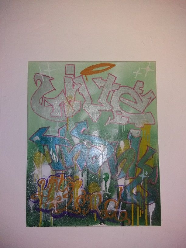 Christian Graffiti Art Outsider Art Low Brow
