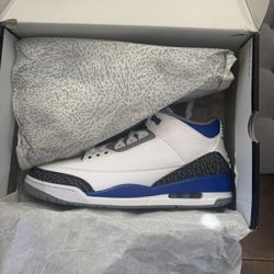 Jordan 3 Blue Racer Size 13